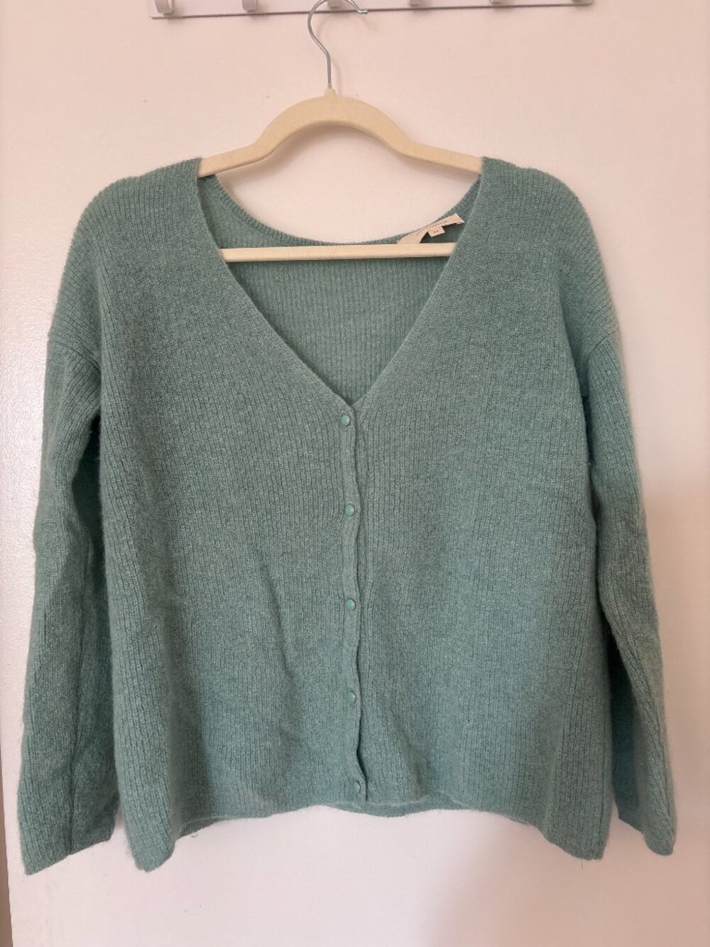 Sezane Barry Jumper Sea Green XS - Picture 3 of 6